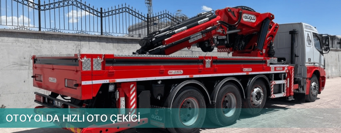 Çeşme İlçemi Otoyolda Hızlı Oto Çekici